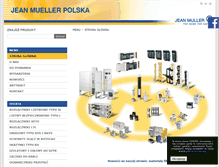 Tablet Screenshot of jeanmueller.pl